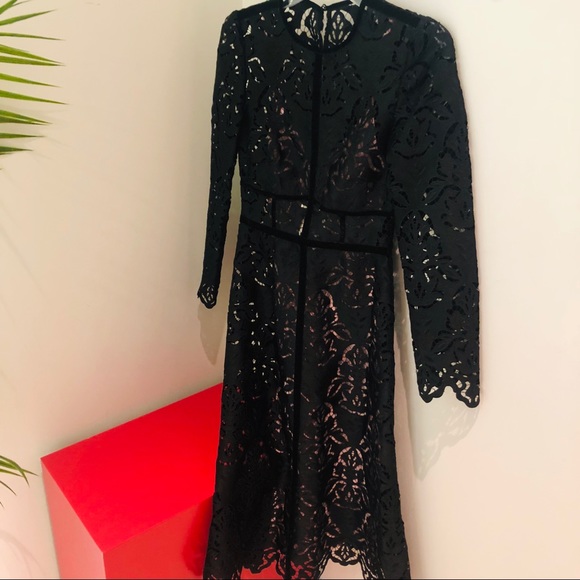 $112🔥 💥 L.K.Bennett Elouise dress size 2US 6UK - Picture 4 of 5